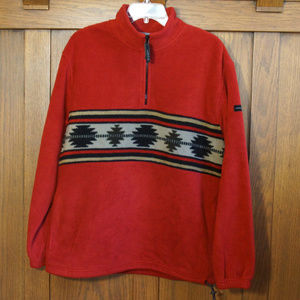 IZOD PerformX Fleece Jacket 1/4 Zip Southwest M